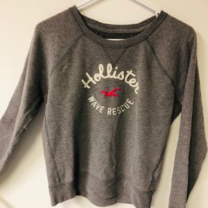 Hollister gray sweatshirt